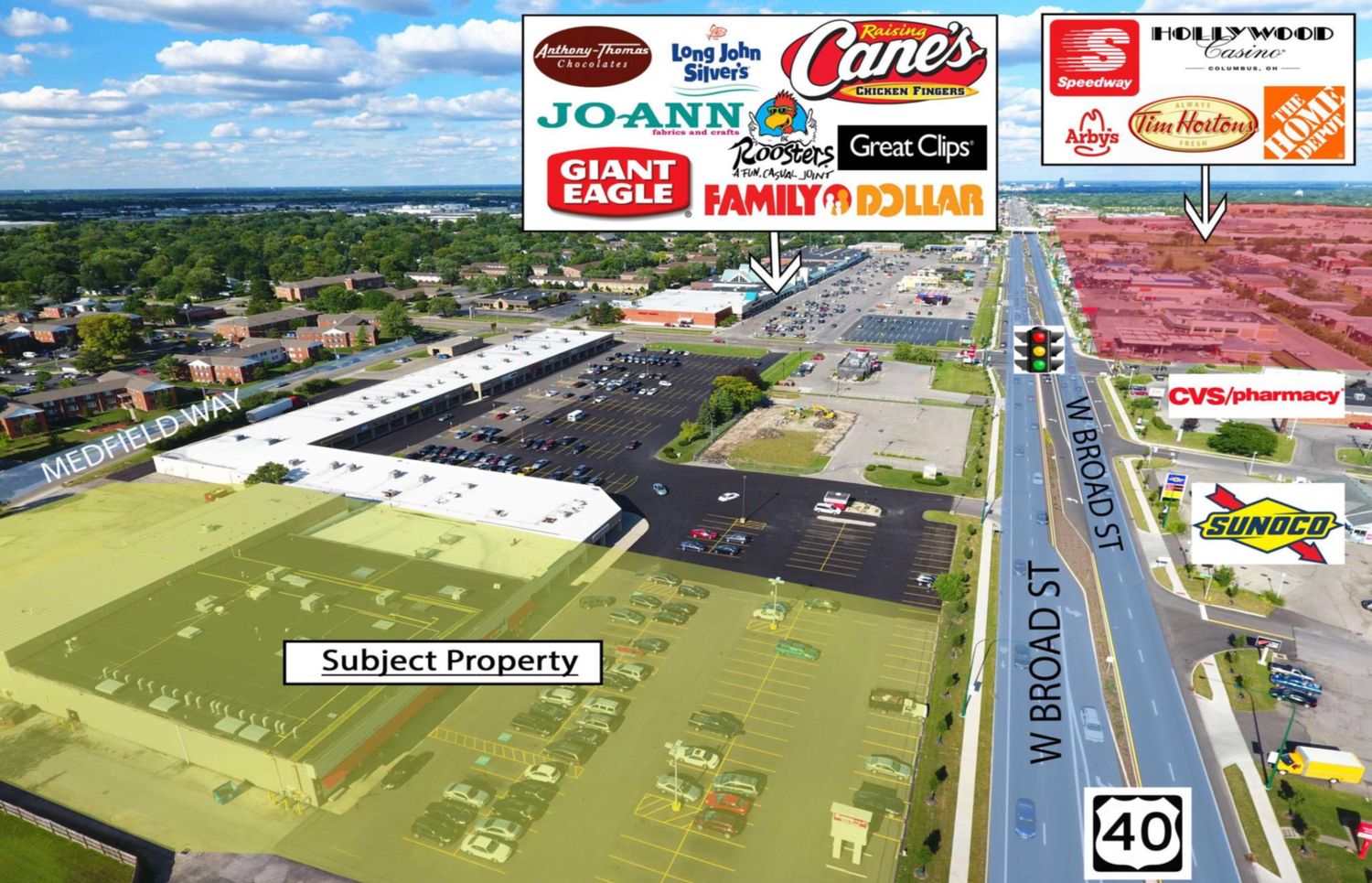 Save-A-Lot Anchored Center: 4900 West Broad Street, Columbus, OH 43228